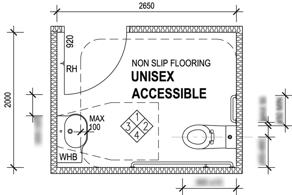 How Big Is An Accessible Disabled Toilet Equal Access