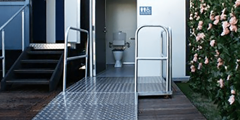 Transportable Disabled Event Toilets