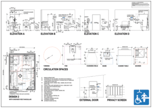 Changing Places Cad Details Drawings For Assisted Accessible Toilets